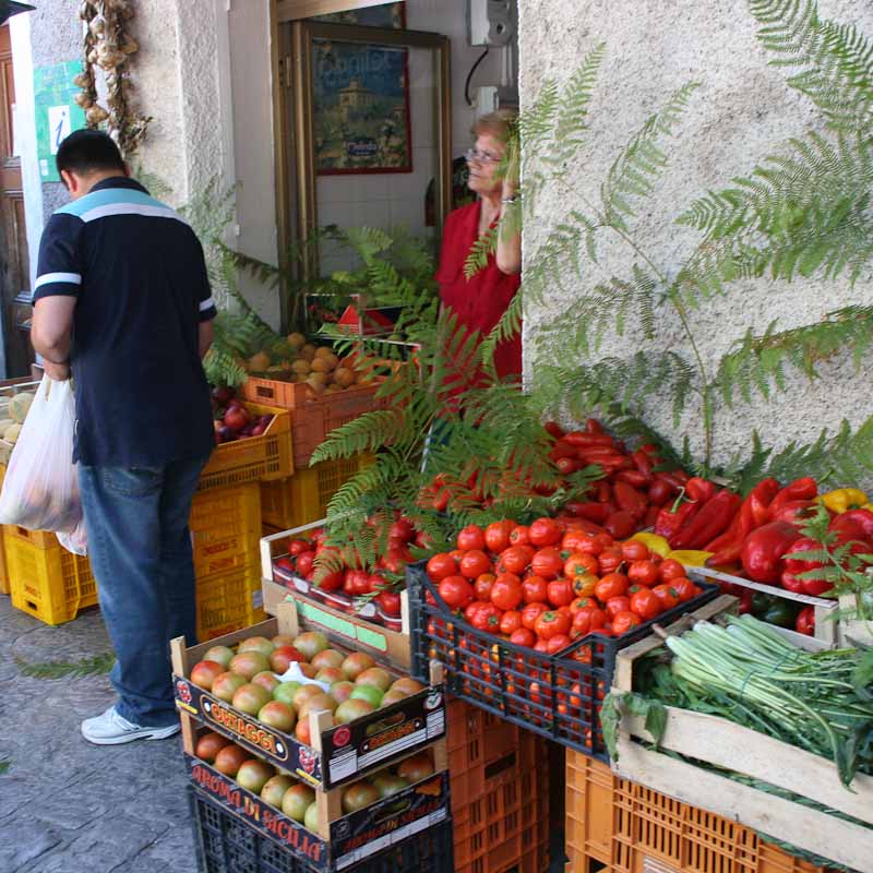 Photo of red aubergines