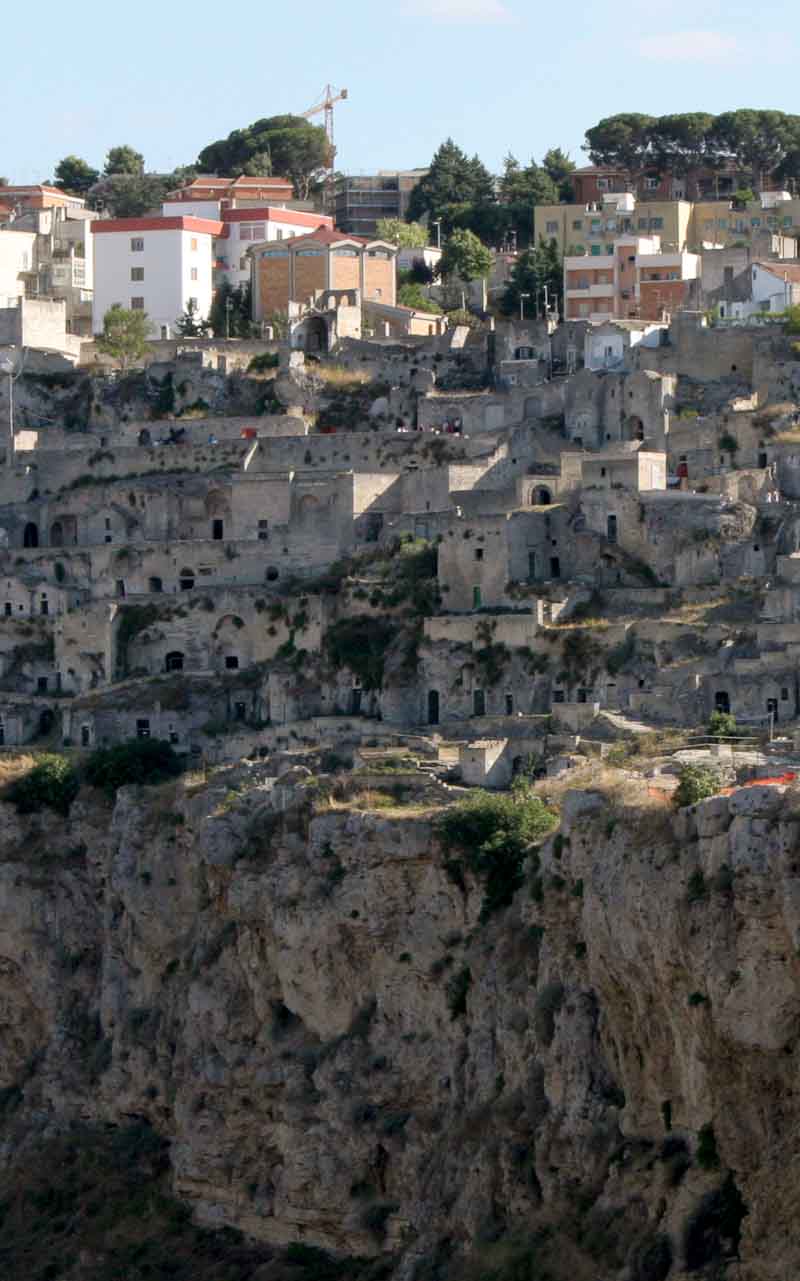 The Sassi district in Matera