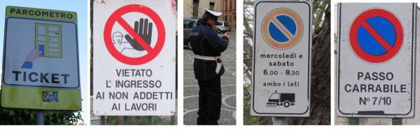 parking in italy