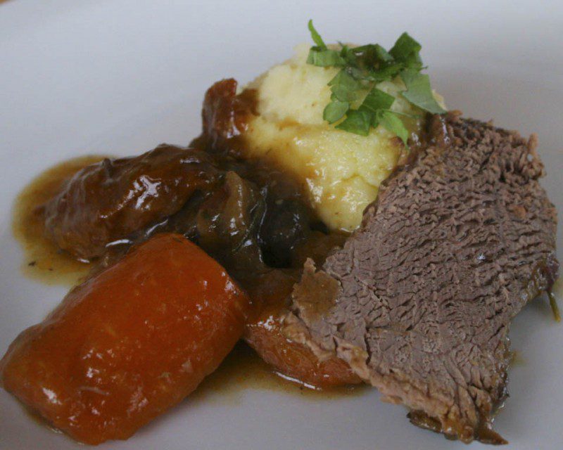Photo of stracotto beef stew