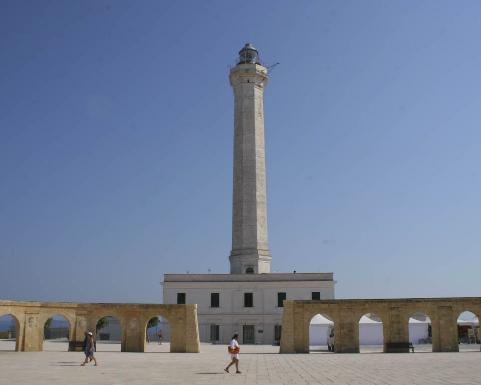 The lighthouse at 'De Finibus Terrae' in Leuca 