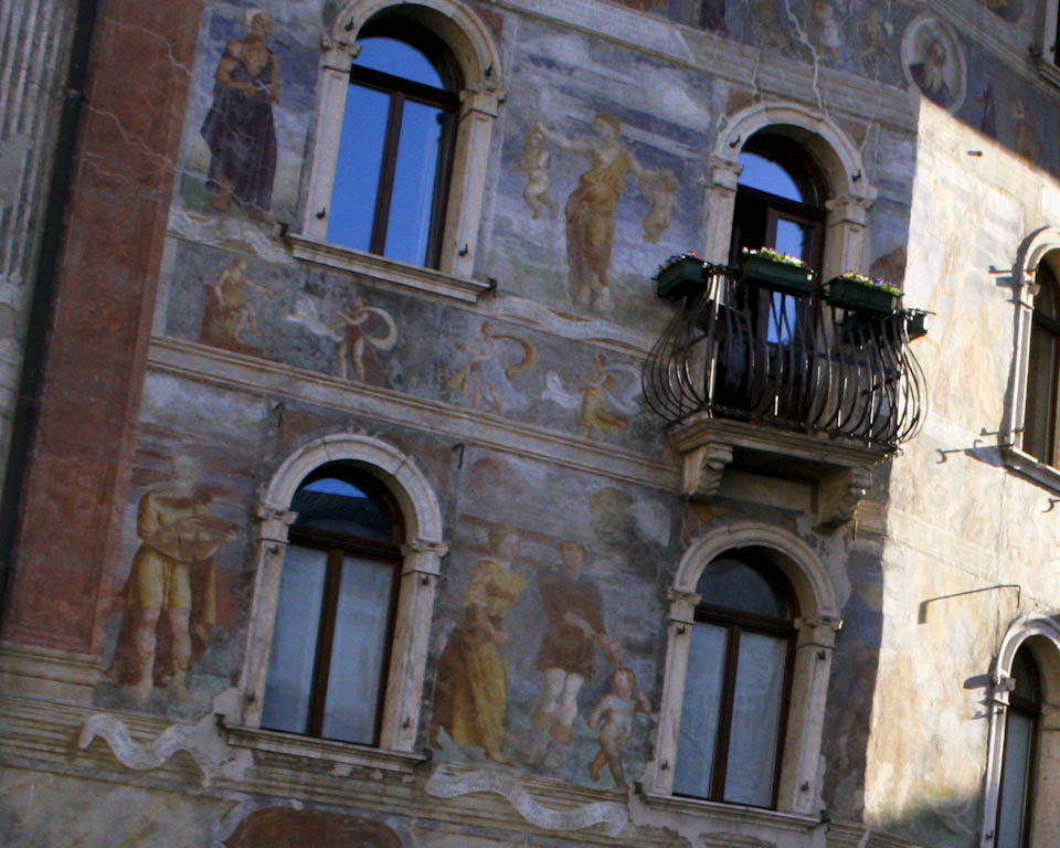 The painted house in Trento