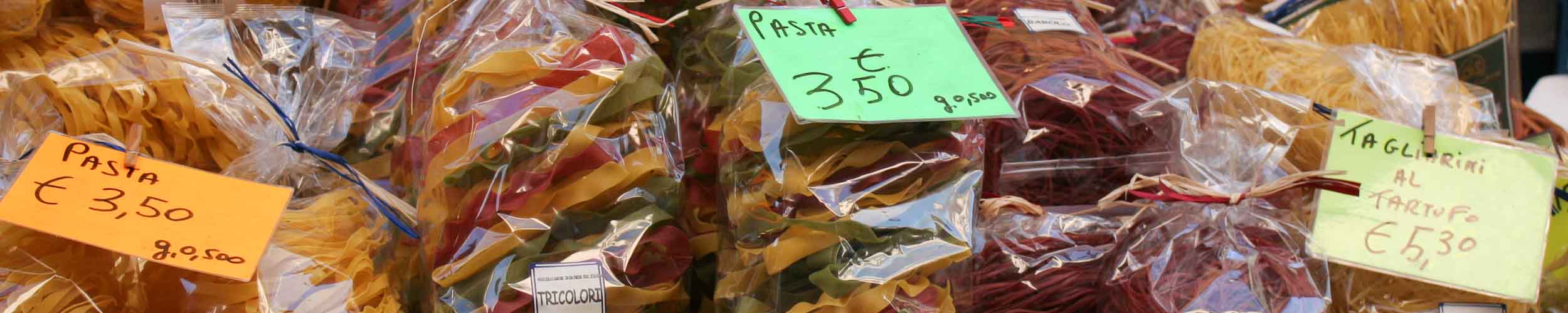 Photo of pasta as a gift with a taste of Italy