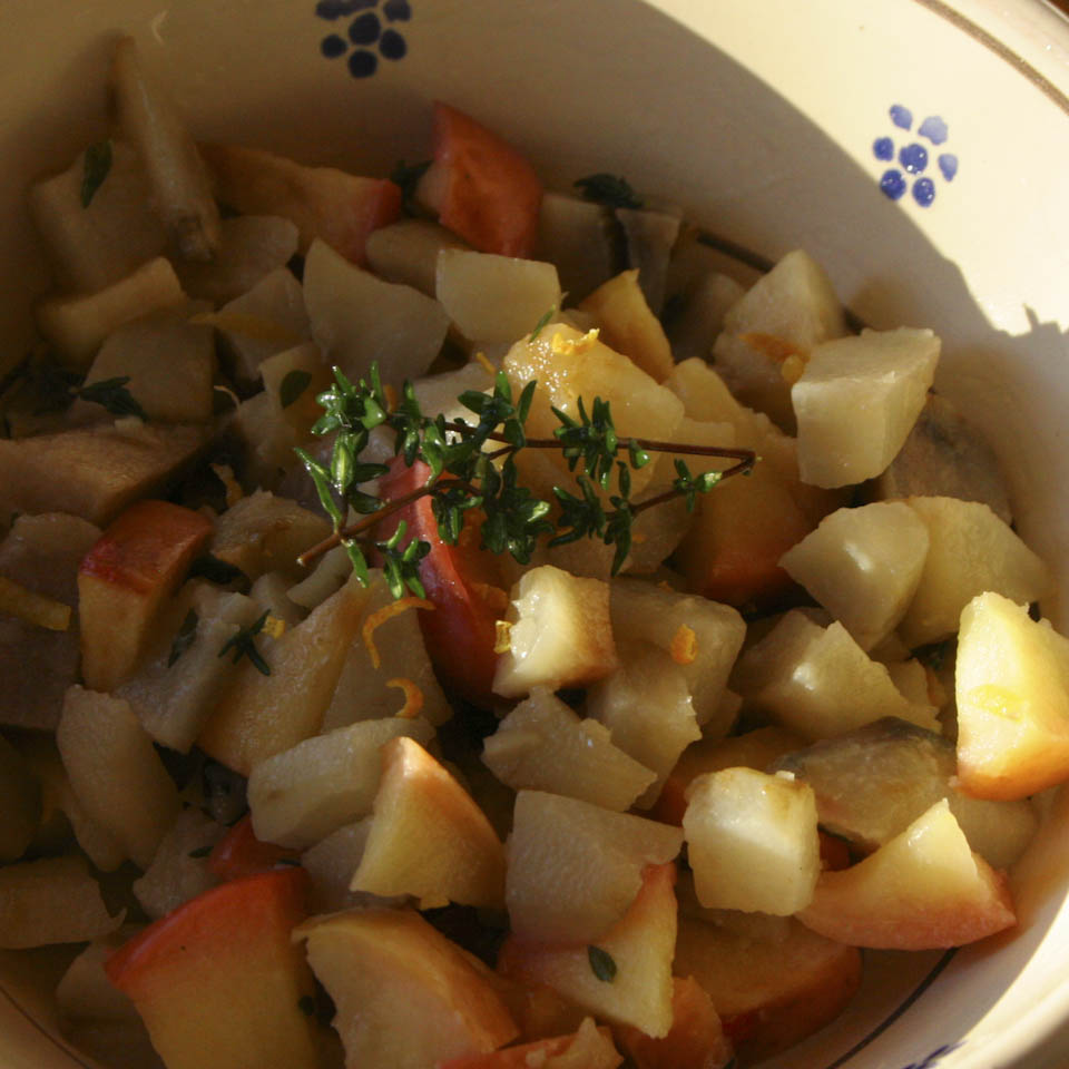 Recipe for Jerusalem artichokes