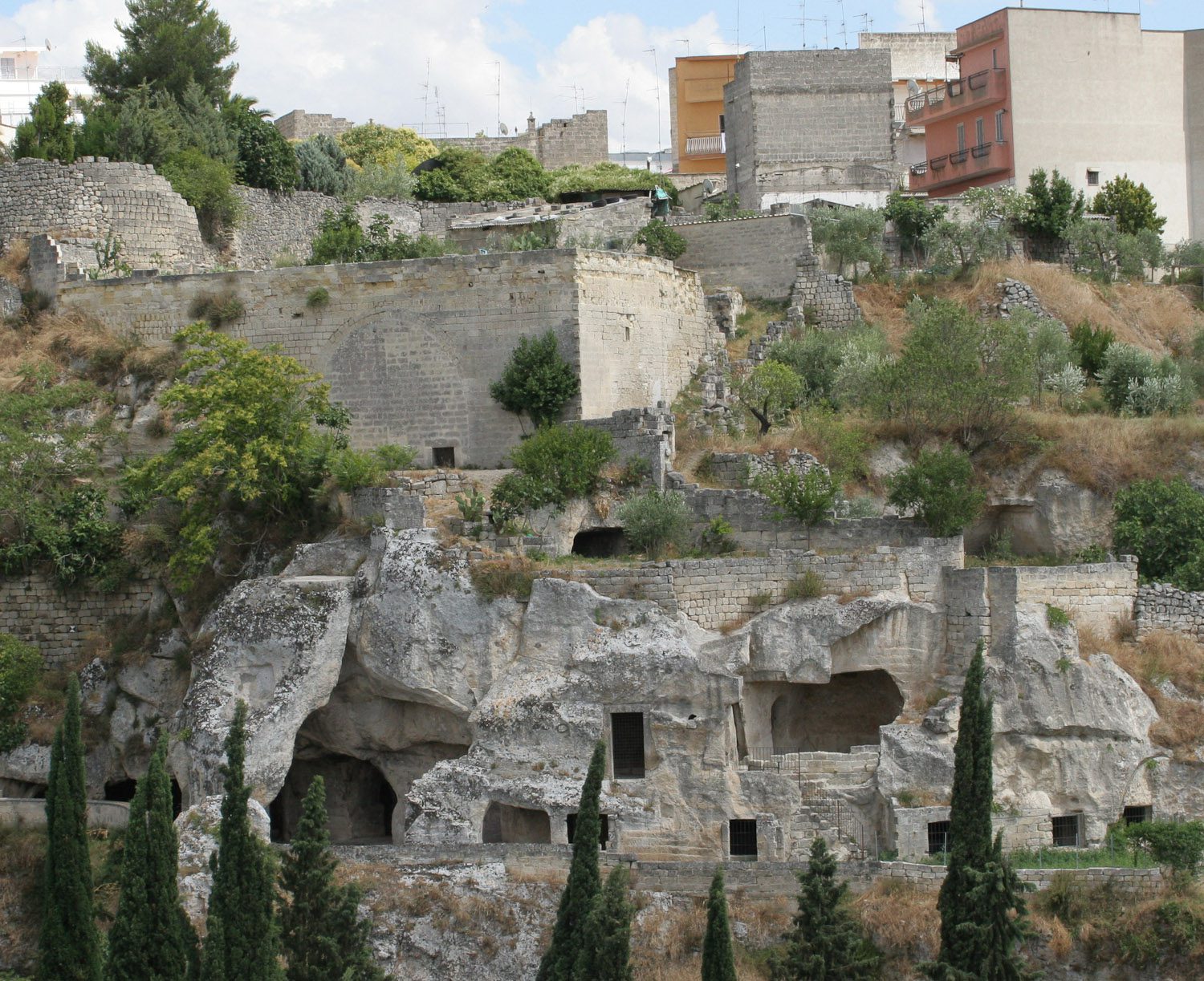Cave towns in Puglia
