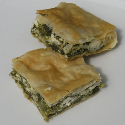 Spinach feta pie recipe