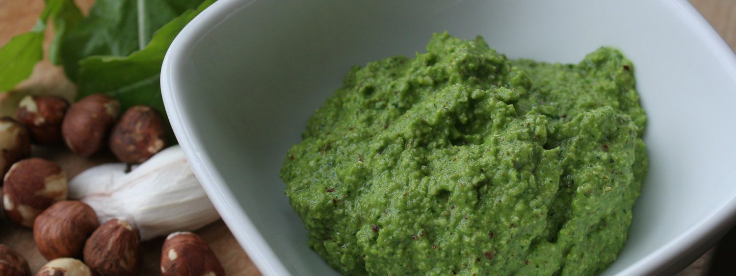 Arugula rocket pesto