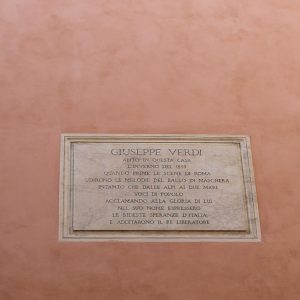 Rome Wall Plaques - Italian Notes