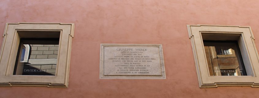 Rome Wall Plaques - Italian Notes