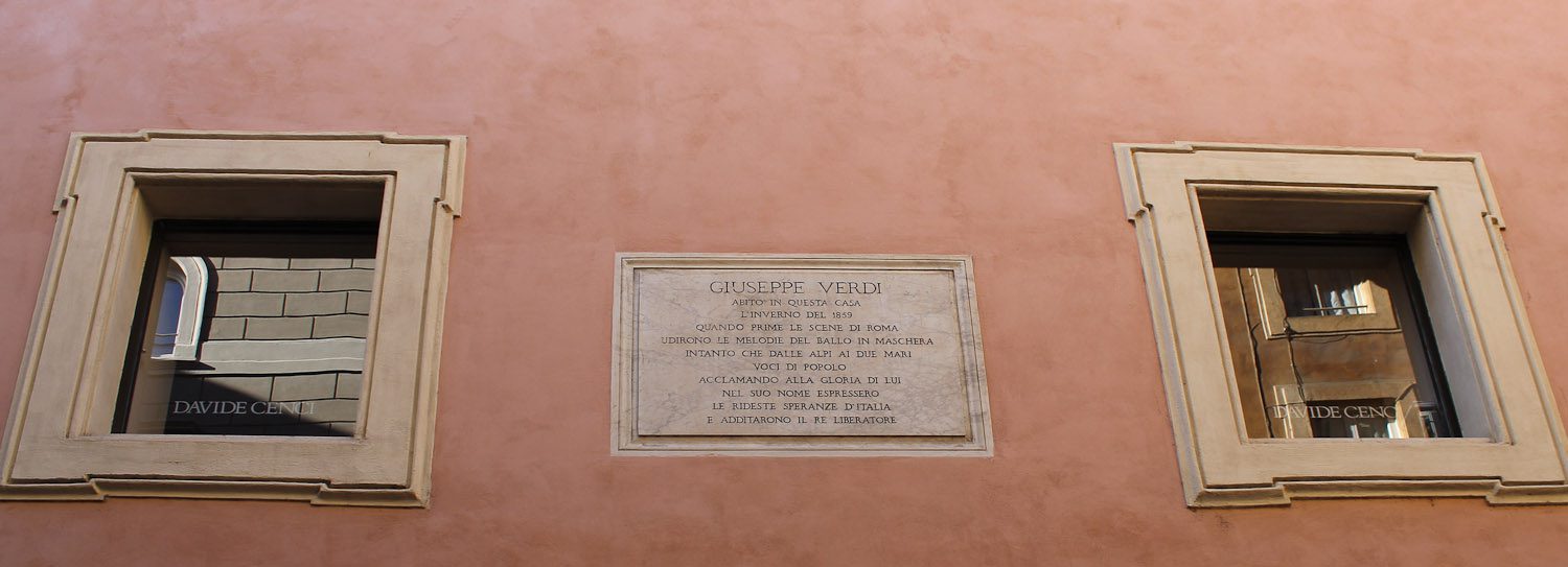Rome Wall Plaques - Italian Notes