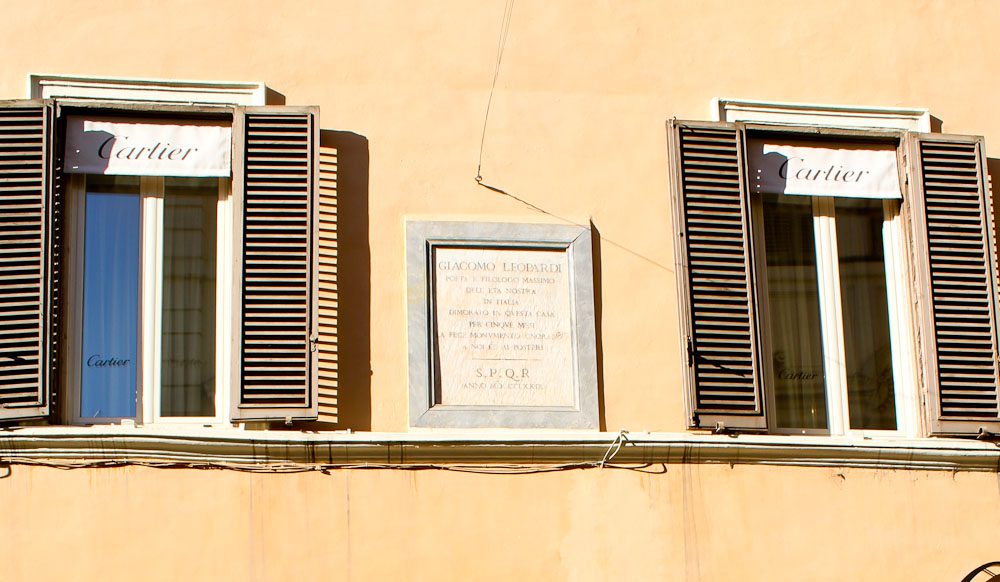 Rome Wall Plaques - Italian Notes