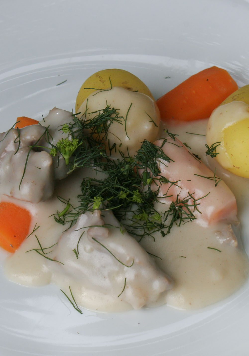 Veal Fricassee with Vegetables - Italian Notes
