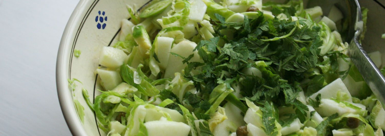 Brussels sprout salad - Italian Notes