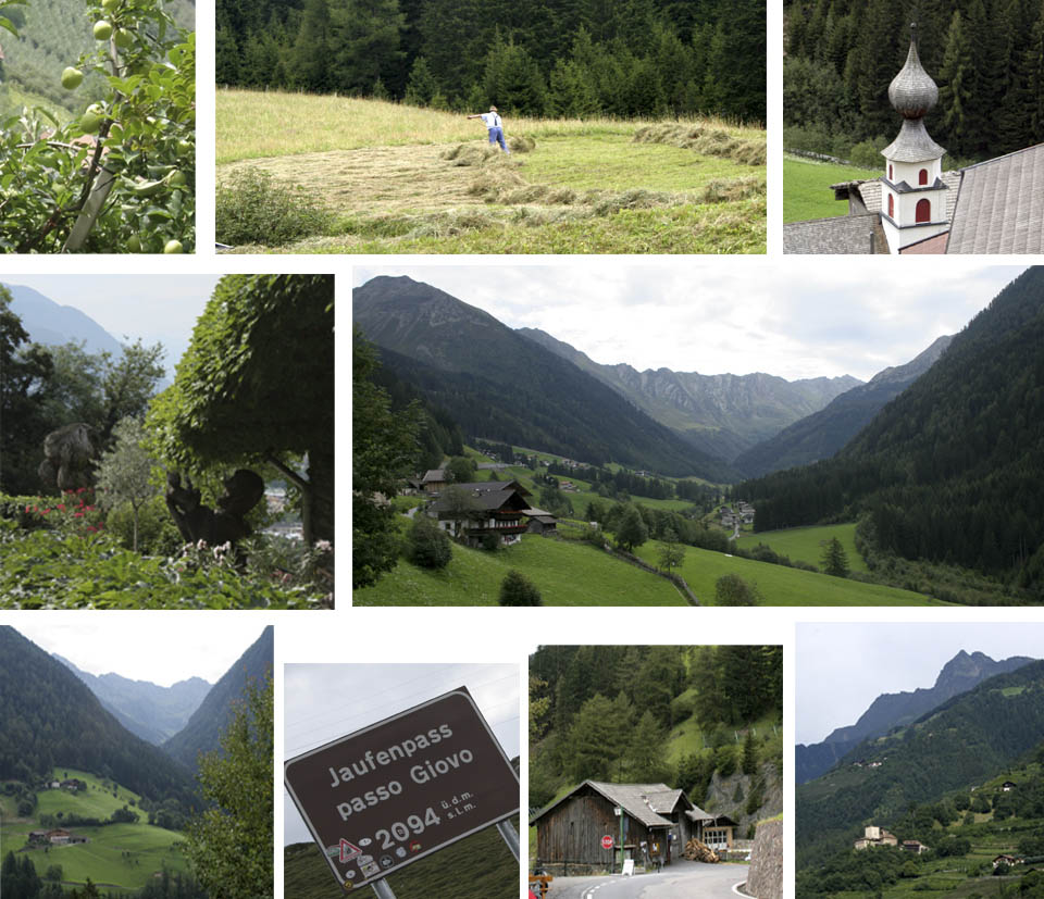 Jaufenpass - Passo Giovo in South Tyrol