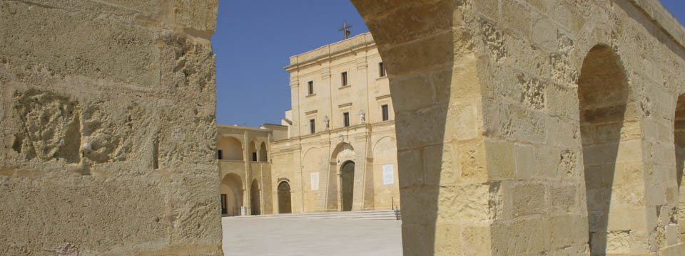 Image of the the monastery in Santa Maria di Leuca