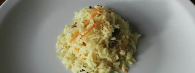 Orange rice recipe - Italian Notes
