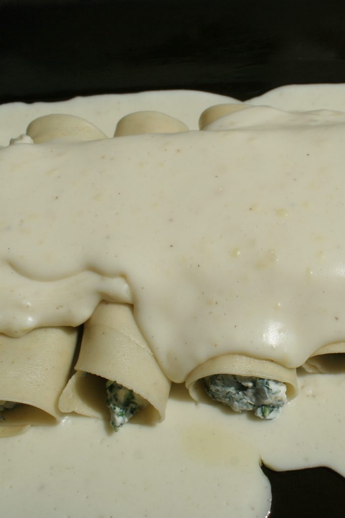 Easy spinach and ricotta cannelloni recipe - Italian Notes