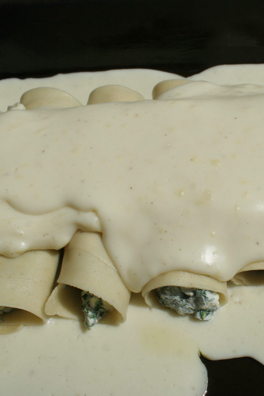 Spinach and ricotta cannelloni - Italian Notes