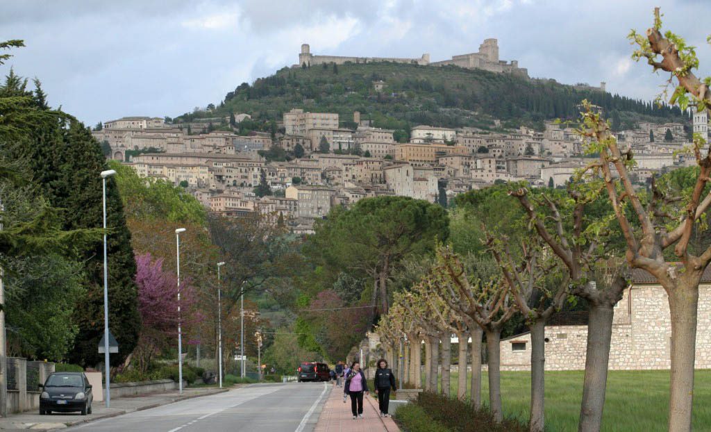 Pilgrim trails Assisi