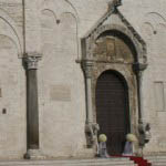Photo of the chathedral in Bari where the real santa claus is buried