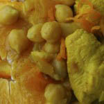 Chicken with chickpeas and oranges - Italian Notes