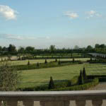 Photo of the garden at Venaria Reale - italian Notes