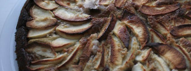 walnut apple cake - Italian Notes