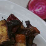 Photo of roasted root vegetables