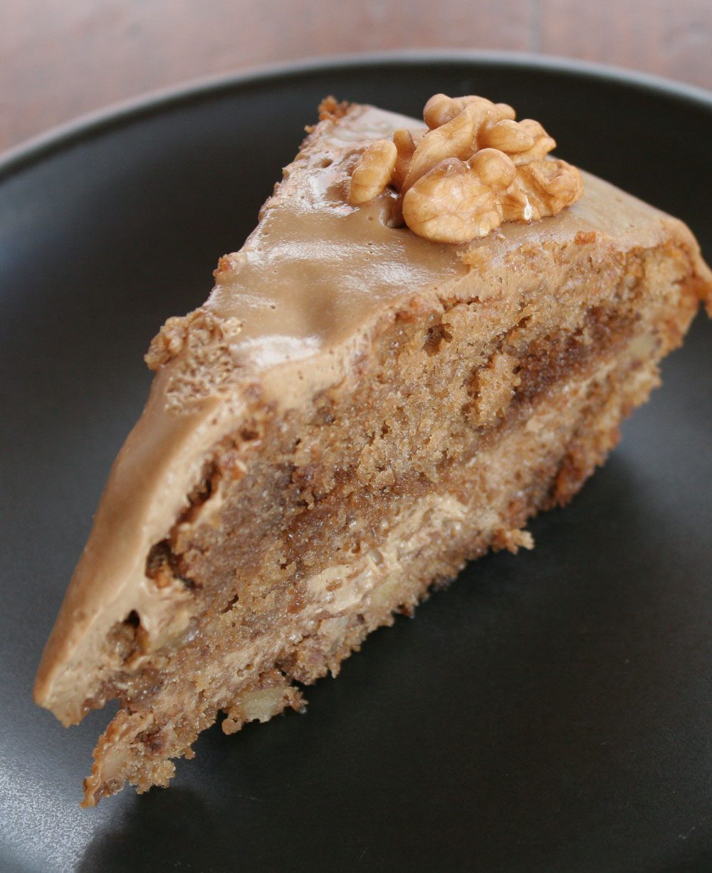 Coffee walnut cake - Italian Notes