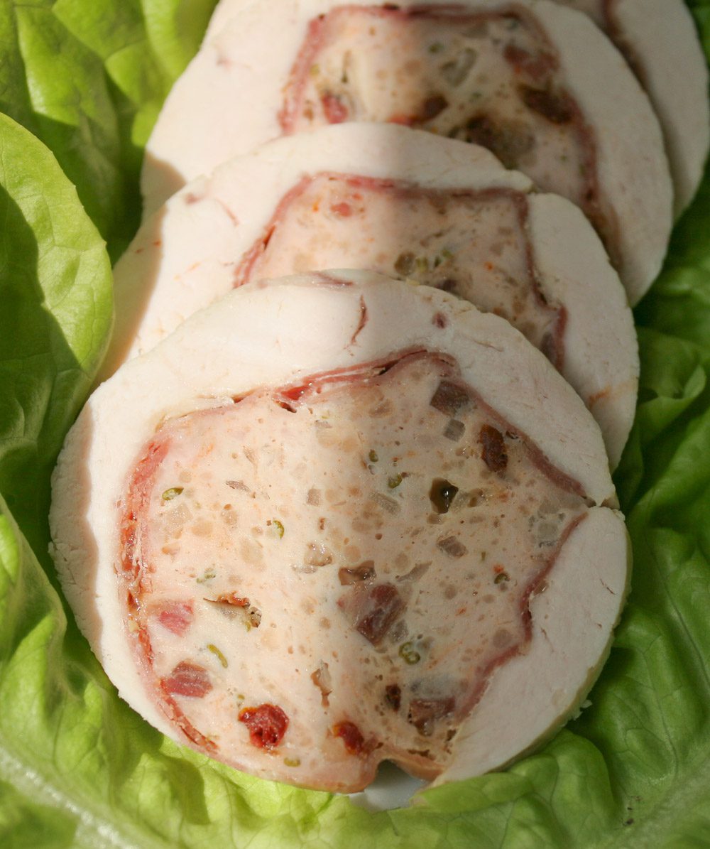 Ballotine of chicken - Italian Notes