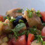 Ciambotta - Aubergine, pepper and potato stew