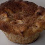 Apple muffins with hazelnuts