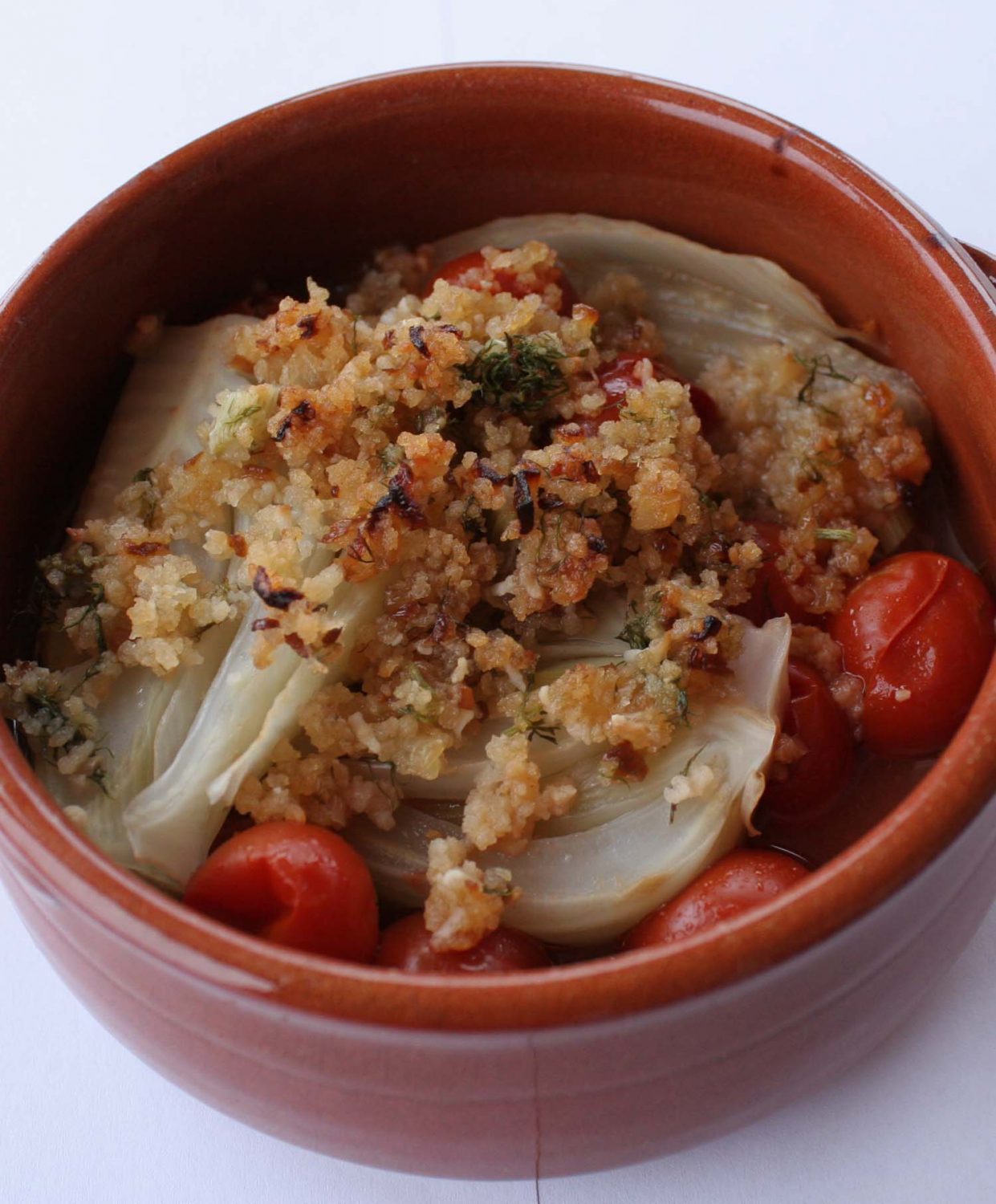 Fennel and tomato gratin Italian Notes