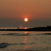 Photos of sunset in Puglia