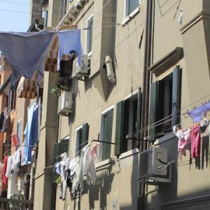 Venice on the clothesline