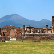 Pompeii with kids