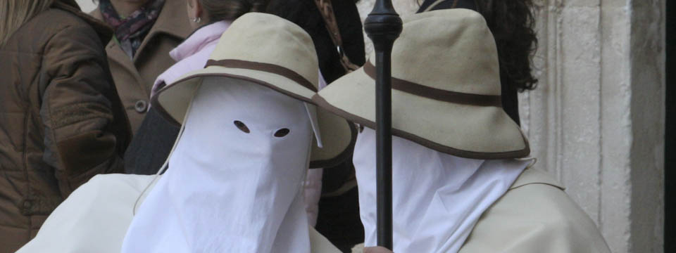 Picture of procession during Easter in Italy