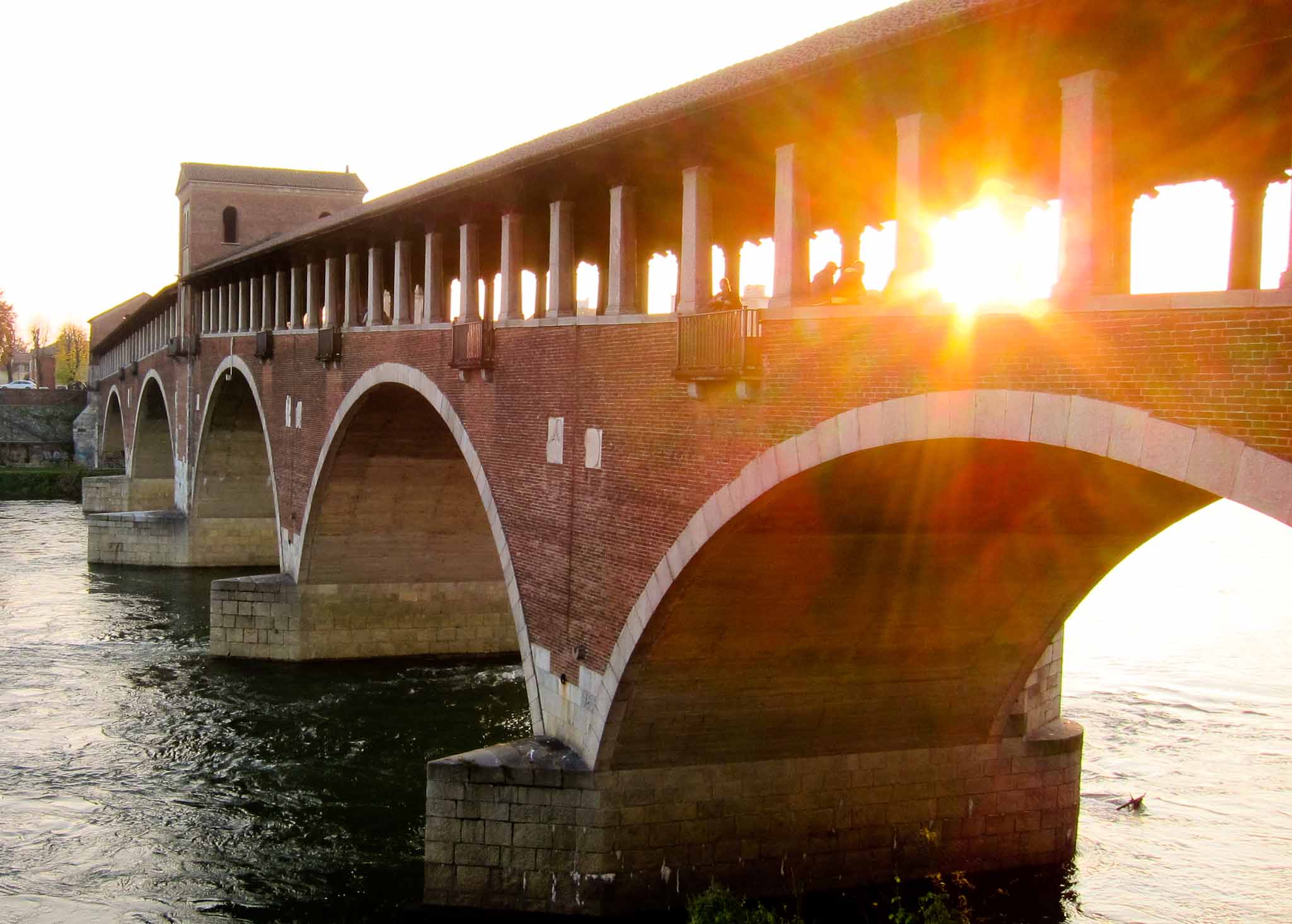 Ponte Coperto in Pavia
