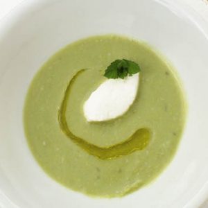 Image of Fava and pea soup