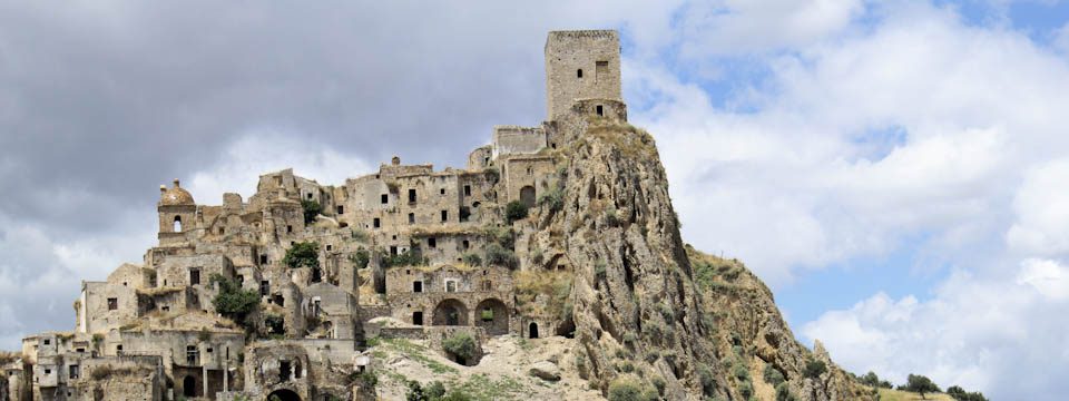 Craco A ghost town in Italy