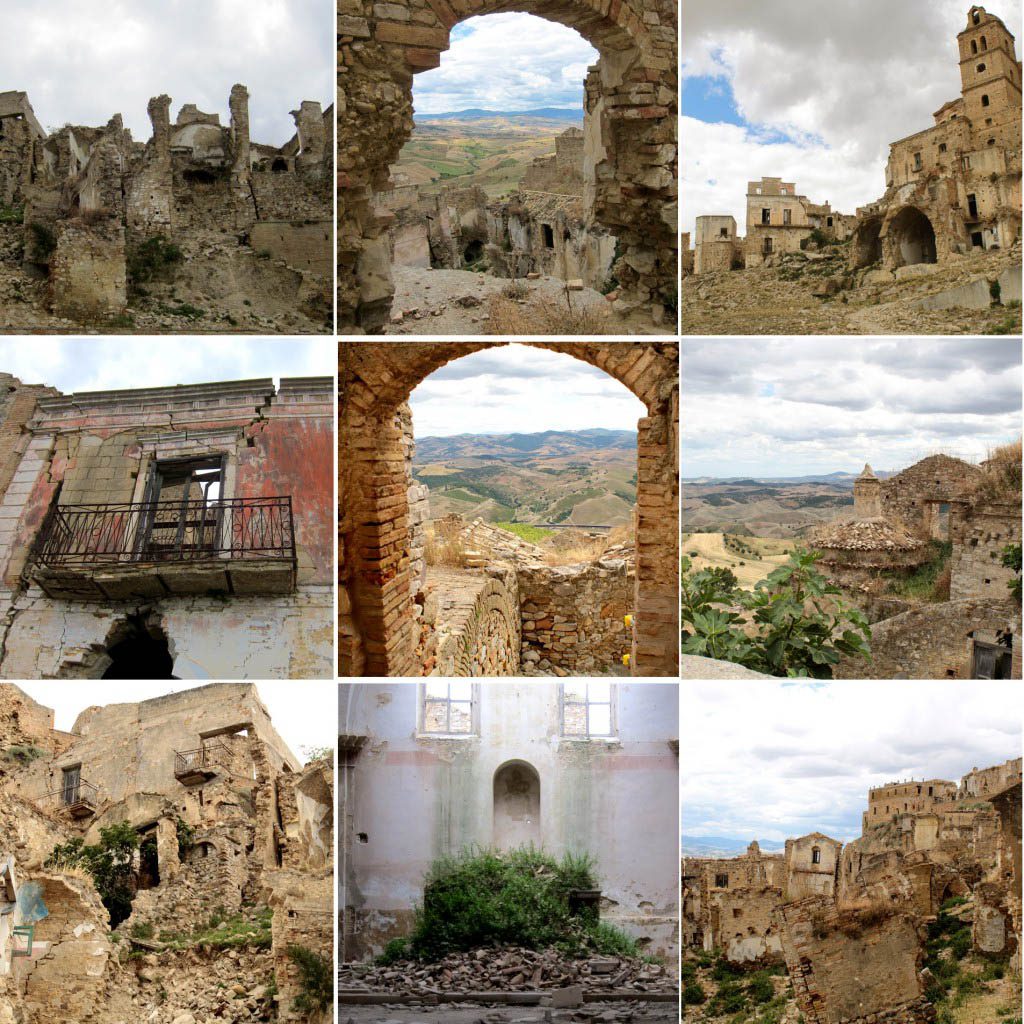 Craco A ghost town in Italy 