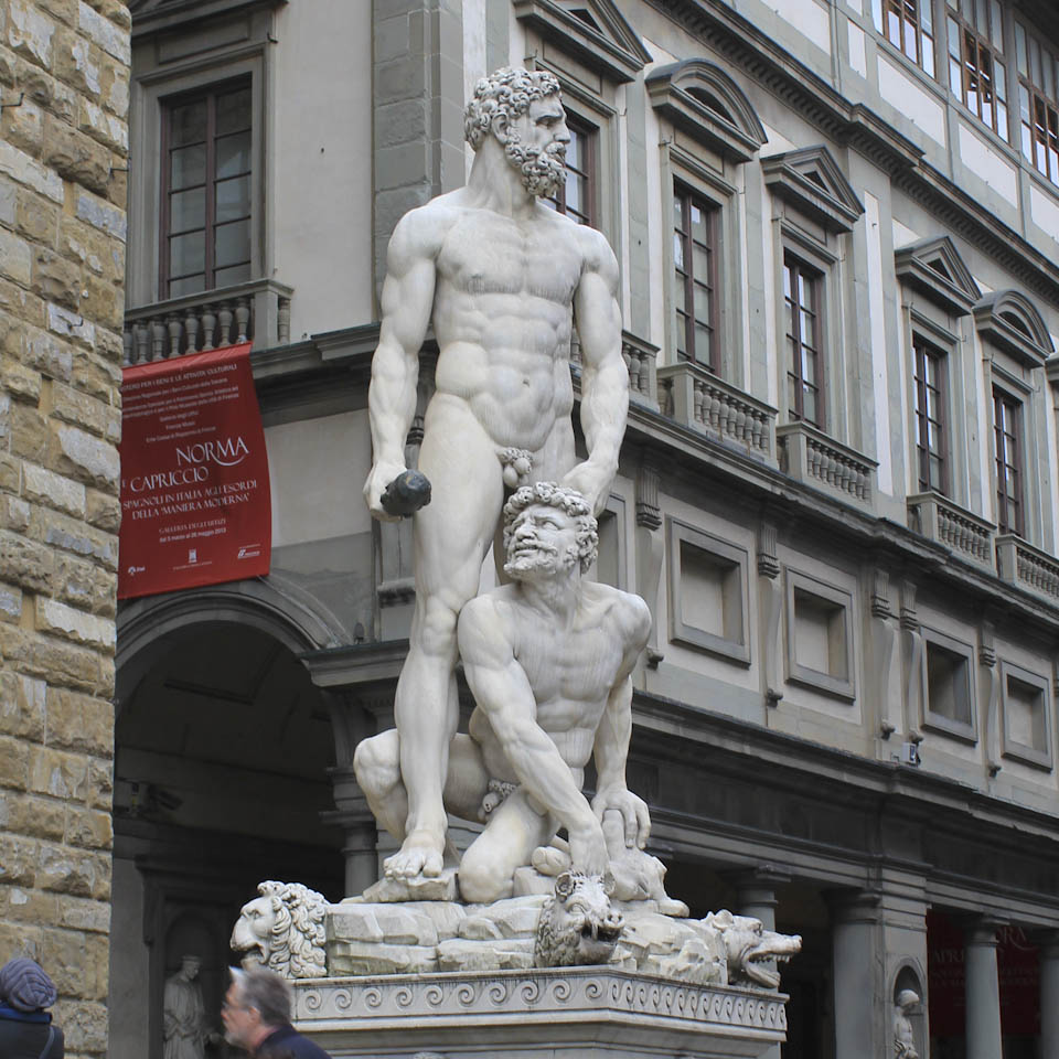 Statues in Piazza della Signoria