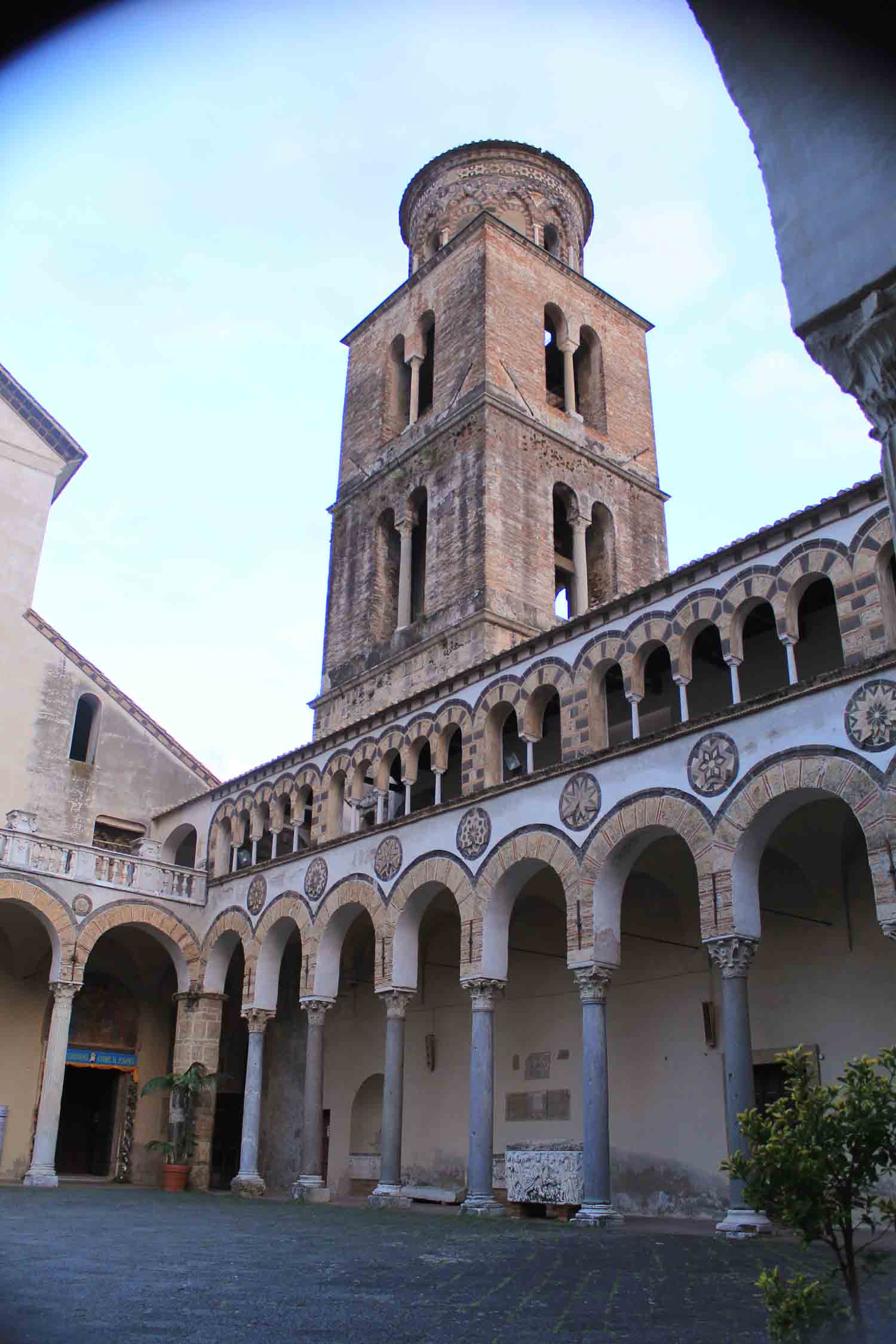 Courtyard of Cathedral of Salerno