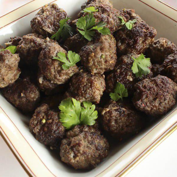 Beef Meatballs With Coriander And Chili Italian Notes Recipe