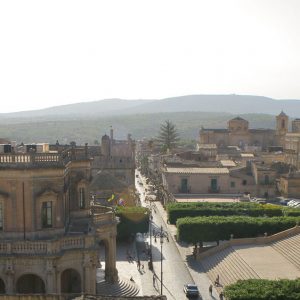 Noto from the top of a belltower