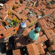 Two Leaning Towers of Bologna
