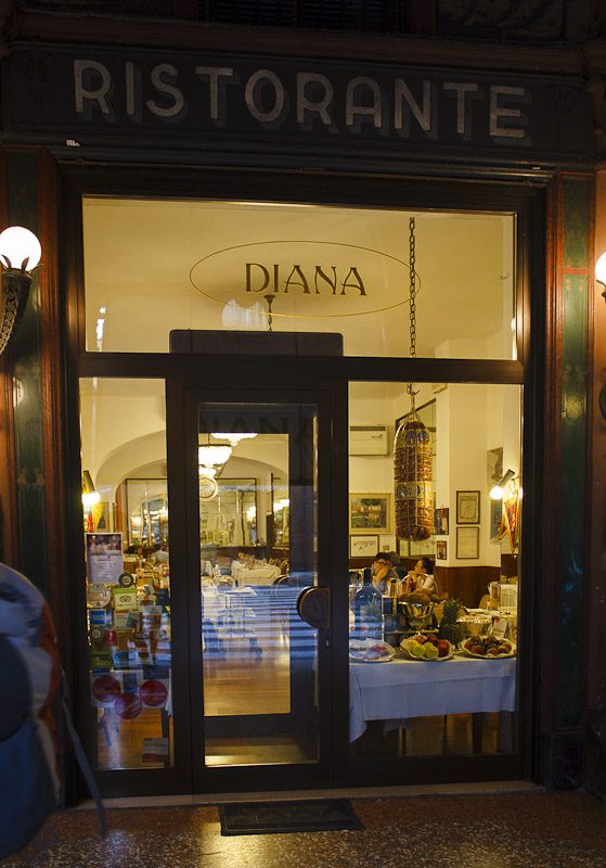 at Ristorante Diana in Bologna