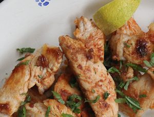 Chicken with Lemon and Garlic