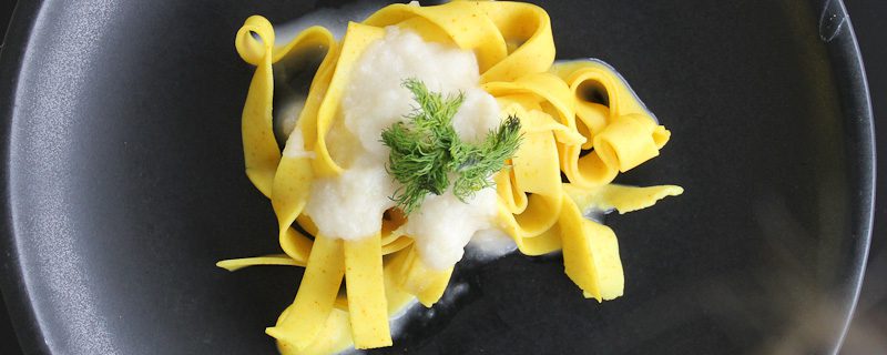 Photo of pasta with fennel cream