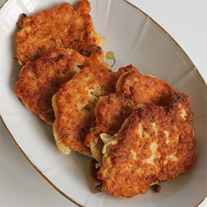 The most popular recipes 2016 - cauliflower fritters